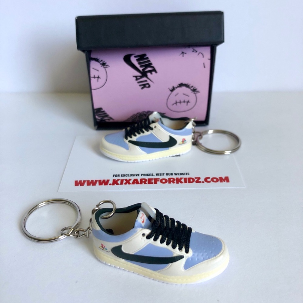 Travis Scott x Playstation 3D Sneaker Keychain